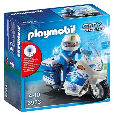 Playmobil Polizia (6923). Moto della Polizia - 7