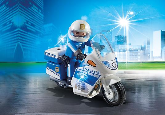 Playmobil Polizia (6923). Moto della Polizia - 10