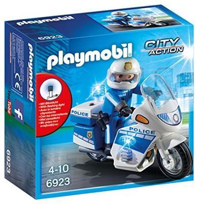 Playmobil Polizia (6923). Moto della Polizia - 9