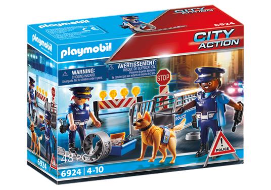 Playmobil 6924 Posto di blocco della Polizia - 2
