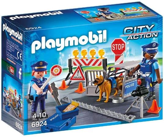 Playmobil 6924 Posto di blocco della Polizia - 2