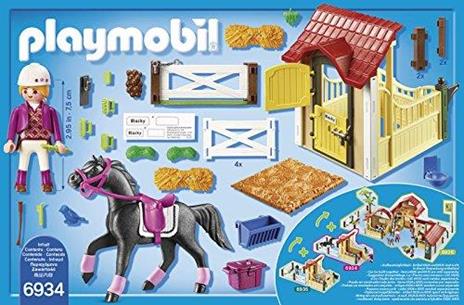 Playmobil Grande Maneggio (6934). Stalla con Cavallo Arabo - 3