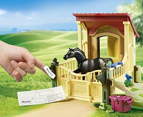 Playmobil Grande Maneggio (6934). Stalla con Cavallo Arabo - 4