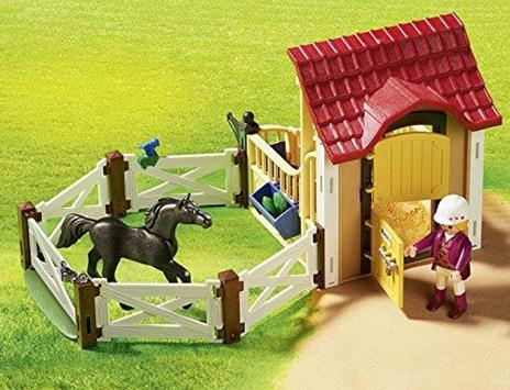 Playmobil Grande Maneggio (6934). Stalla con Cavallo Arabo - 6