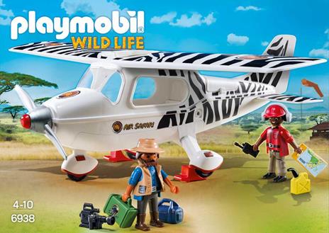 Playmobil Aereo Avvistamento Fly-Safari