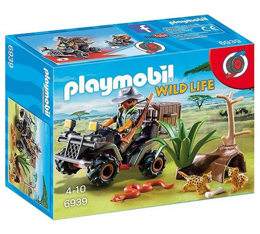 Playmobil Bracconiere con Quad (6939) - 3