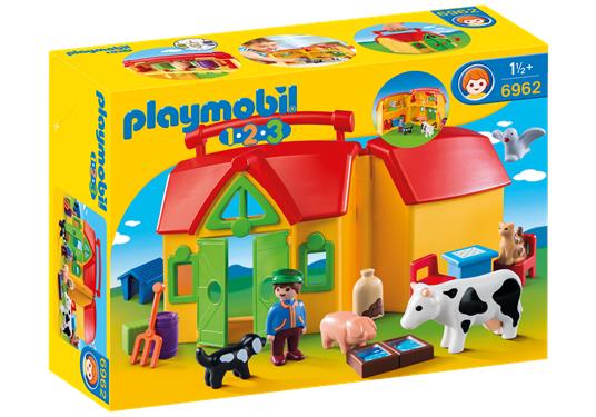 Playmobil 6962 Fattoria Portatile 1.2.3 - 2