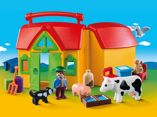 Playmobil 6962 Fattoria Portatile 1.2.3 - 5