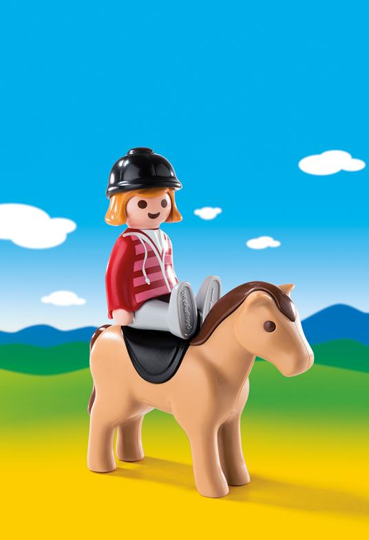 Playmobil 1. 2. 3 (6973). Fantino e Cavallo 1. 2. 3 - 4