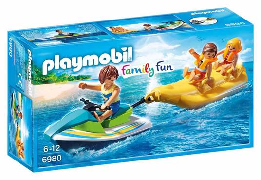 Playmobil Moto D'Acqua Con Banana Boat - 2