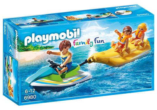 Playmobil Moto D'Acqua Con Banana Boat - 5