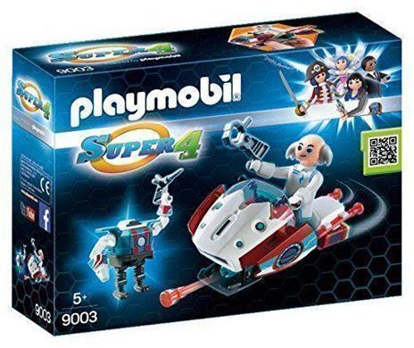 Playmobil Skyjet Con Dottor X E Robot - 6