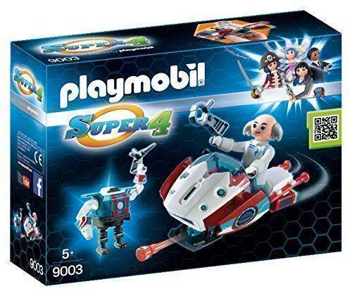 Playmobil Skyjet Con Dottor X E Robot - 7