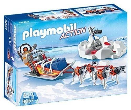 Playmobil Slitta Con Husky