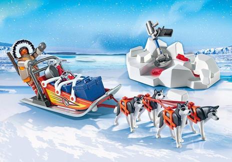Playmobil Slitta Con Husky - 5