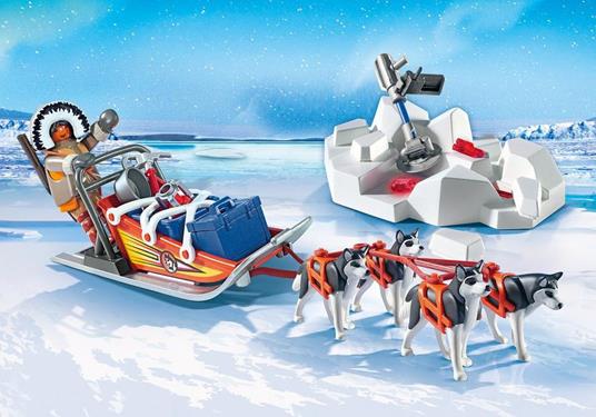 Playmobil Slitta Con Husky - 5