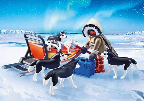 Playmobil Slitta Con Husky - 7