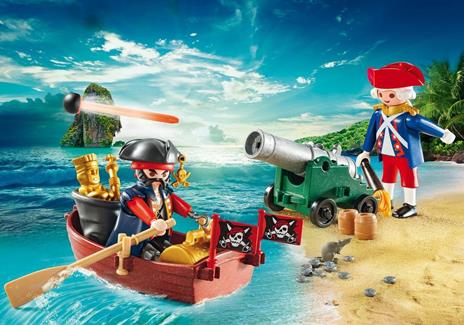 Playmobil 9102 Pirati Valigetta Grande Pirati - 2