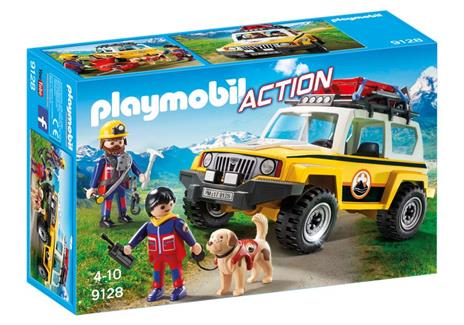 Playmobil Action. Jeep Soccorso Alpino