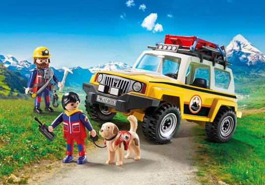 Playmobil Action. Jeep Soccorso Alpino - 5