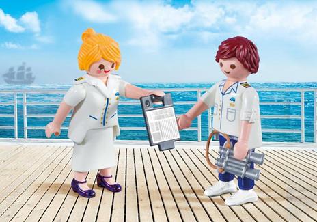 Playmobil Duo Pack. Comandante E Hostess Nave