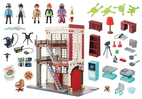 Playmobil Ghostbusters (9219). Caserma dei Ghostbusters - 6