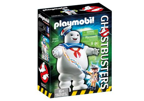 Playmobil Ghostbusters (9221). Omino Marshmallow e Stantz - 3