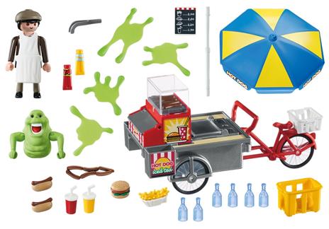 Playmobil 9222 Slimer e il Carretto degli hot dog - 4