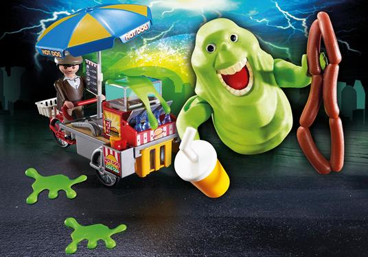 Playmobil 9222 Slimer e il Carretto degli hot dog - 6