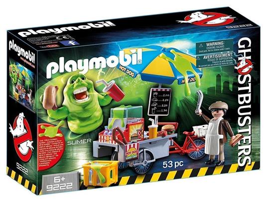 Playmobil 9222 Slimer e il Carretto degli hot dog - 5