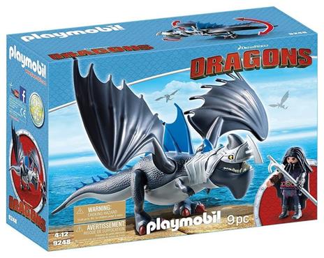 Playmobil 9248. Dragons. Drago Con Artigliotonante Corazzato - 55