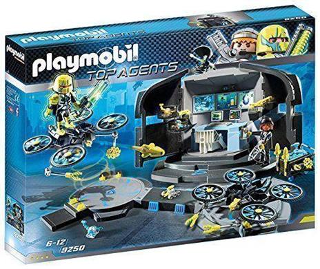 Playmobil 9250. Top Agents. Centro Di Comando Del Dr. Drone - 48
