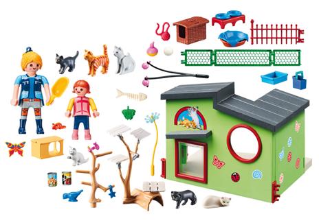 Playmobil Redisenza degli Animali (9276). Residenza dei Gatti - 4