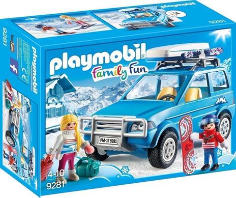 Playmobil Sport Invernali (9281). Suv con Portapacchi