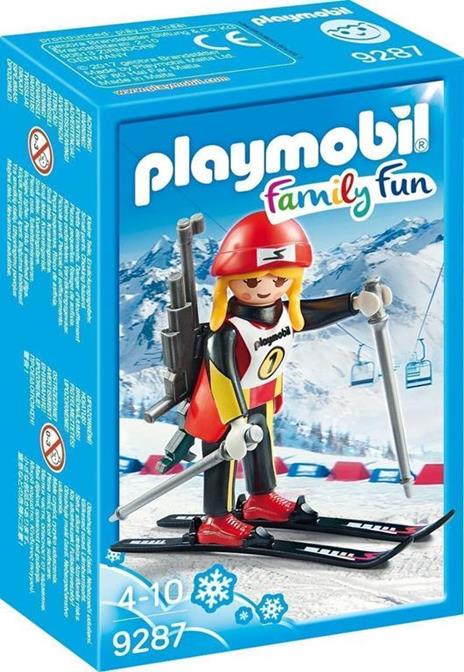 Playmobil 9287. Family Fun. Campionessa Di Biathlon - 3