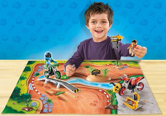 Playmobil 9329. Play Map. Gara Di Motocross - 3