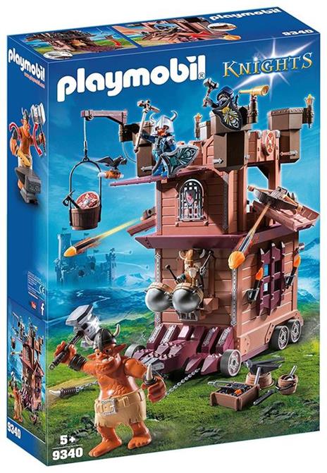Playmobil Epici Guerrieri (9340). Fortezza Mobile dei Guerrieri