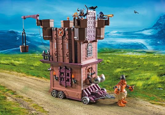 Playmobil Epici Guerrieri (9340). Fortezza Mobile dei Guerrieri - 7