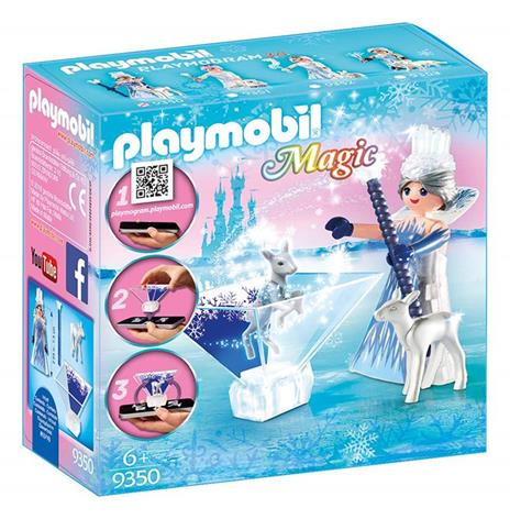 Playmobil 9350. Princess 3D. Principessa Dei Cristalli Di Ghiaccio - 6