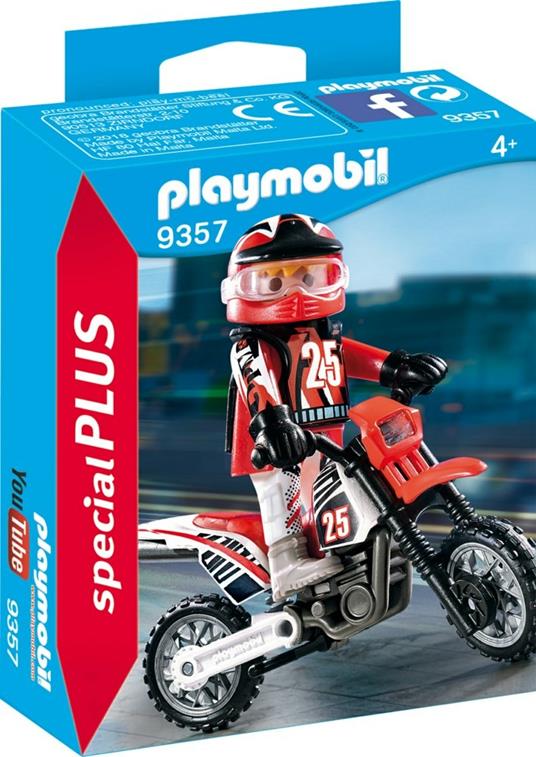 Playmobil Special Plus (9357). Campione di Motocross