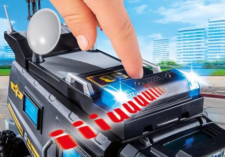 Playmobil 9360 Veicolo Unità Speciale con luci e suoni - 9