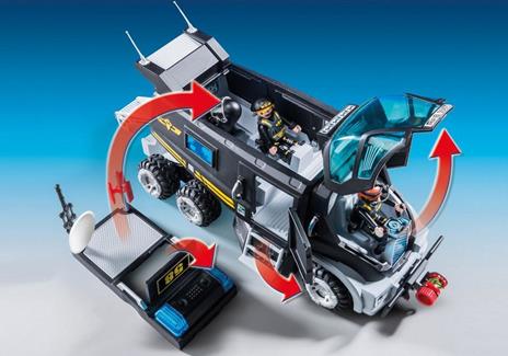 Playmobil 9360 Veicolo Unità Speciale con luci e suoni - 10