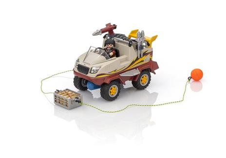 Playmobil Unità Speciale di Polizia (9364). Auto Anfibia dei Malviventi - 4