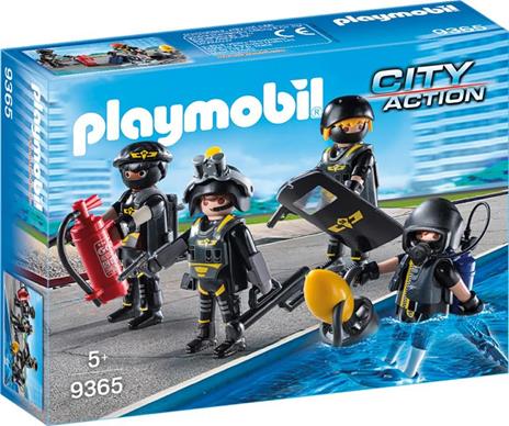 Playmobil Unità Speciale di Polizia (9365). Squadra d'Assalto della Polizia