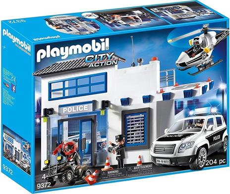 Playmobil Polizia (9372). Caserma Polizia - 113