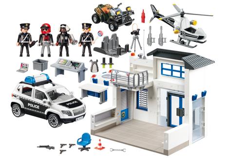 Playmobil Polizia (9372). Caserma Polizia - 117