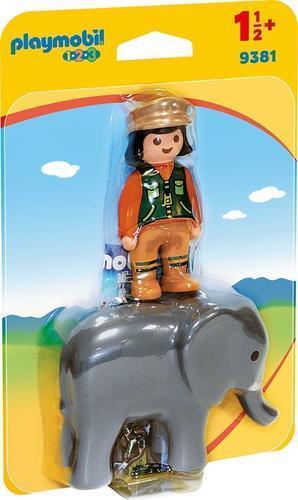 Playmobil 1. 2. 3 (9381). Custode Dello Zoo con Elefante 1. 2. 3 - 31