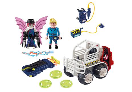 Playmobil Ghostbusters (9386). Spengler con Veicolo Acchiappafantasmi - 5