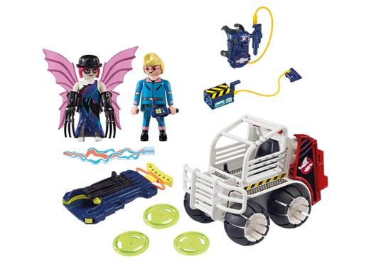 Playmobil Ghostbusters (9386). Spengler con Veicolo Acchiappafantasmi - 5