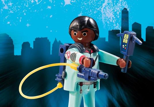 Playmobil Ghostbusters (9387). Zeddemore con Acqua Scooter - 7